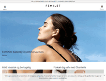 Tablet Screenshot of femilet.dk